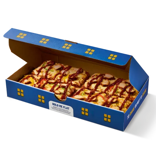 4 Slice Firecracker Chicken Pizza Box